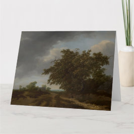 Jan Vermeer, Landschap aan de rand van de duinen Kaart