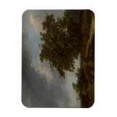 Jan Vermeer, Landschap aan de rand van de duinen Magneet (Verticaal)