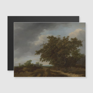 Jan Vermeer, Landschap aan de rand van de duinen Magnetische Uitnodiging