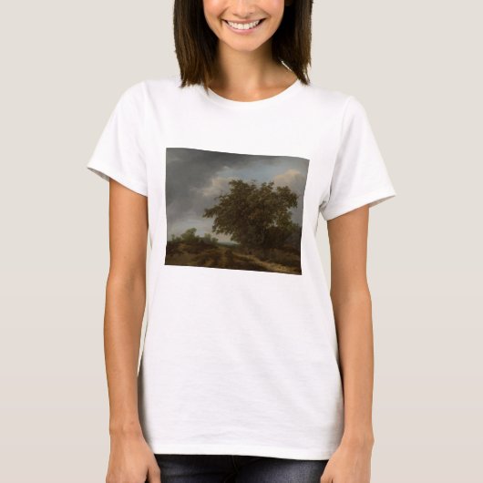 Jan Vermeer, Landschap aan de rand van de duinen T-shirt (Voorkant)