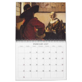 Jan Vermeer Paintings 2017 Agenda Kalender (Feb 2027)