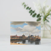 Jan Vermeer - Uitzicht op Delft Briefkaart (Staand voorkant)