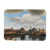 Jan Vermeer - Uitzicht op Delft Magneet (Horizontaal)
