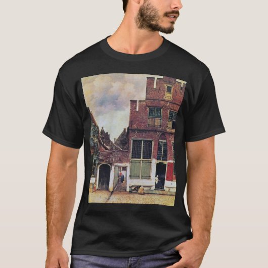 jan vermeer van delft 025 johannes vermeer jan ve t-shirt (Voorkant)