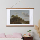 Jan Vermeer van Haarlem, Landschap met een Boerder Hangend Wandkleed (Slaapkamer)