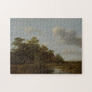 Jan Vermeer van Haarlem, Landschap met een Boerder Legpuzzel