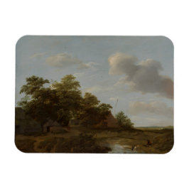 Jan Vermeer van Haarlem, Landschap met een Boerder Magneet