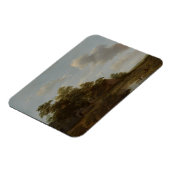 Jan Vermeer van Haarlem, Landschap met een Boerder Magneet (Linkerzijde)