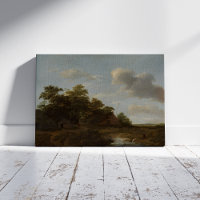 Jan Vermeer van Haarlem, Landschap met een Boerder