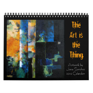 Jana Sanchez Art Agenda 2010 Kalender