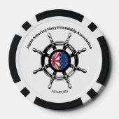 JANAFA-Newport/JASNE Challenge Coin Poker Chip (Achterkant)
