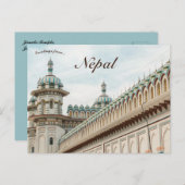 Janaki Temple Janakpur Nepal Briefkaart (Voorkant / Achterkant)