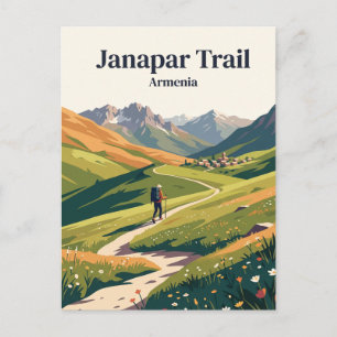 Janapar Trail Armenië Briefkaart