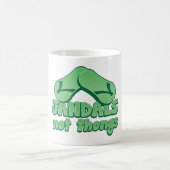 JANDALS is geen Kiwi Aussie grappig design Koffiemok (Center)