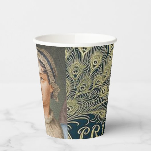 Jane Auste Papieren Bekers (Links)