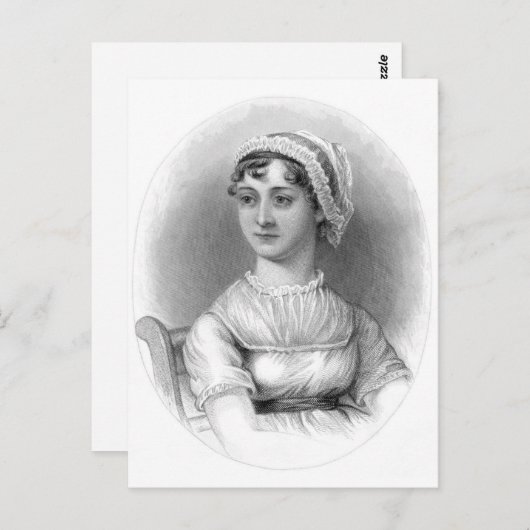 Jane Austen (1775-1817) Briefkaart (Voorkant / Achterkant)