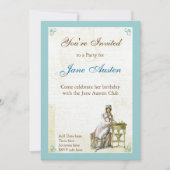 Jane Austen Aangepaste Mededelingen Kaart (Voorkant)