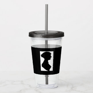 Jane Austen Acrylic tumbler Acryl Drinkbeker