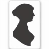 Jane Austen ailhouwrrw Sticker (Voorkant)