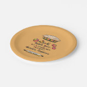 Jane Austen Apple Pie Quote Gratitude Papieren Bordje (Gekanteld)