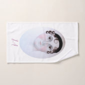 Jane Austen Aquarel portret Handdoeken set. (Handdoek)