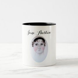 Jane Austen Aquarel portret mok
