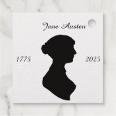 Jane Austen at 250 Bedankjes Labels (Achterkant)