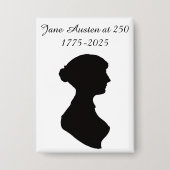 Jane Austen at 250 Button (Voorkant)