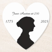 Jane Austen at 250 Kartonnen Onderzetters (Voorkant)