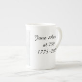 Jane Austen at 250 Porselein Kop (Voorkant rechts)