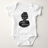 Jane Austen Baby Clothes Romper (Voorkant)