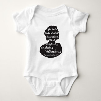 Jane Austen Baby Clothes Romper