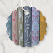 Jane Austen Bedankjes Labels (Achterkant)