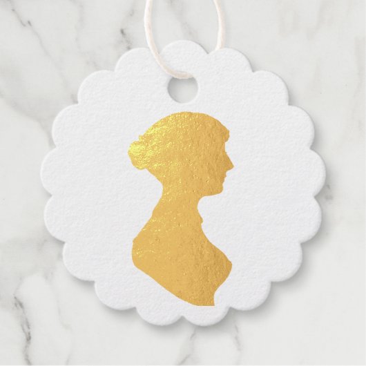 Jane Austen Bedankjes Labels (Voorkant)
