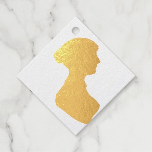 Jane Austen Bedankjes Labels (Voorkant)