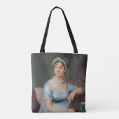 Jane Austen Behang Tote Bag (Achterkant)