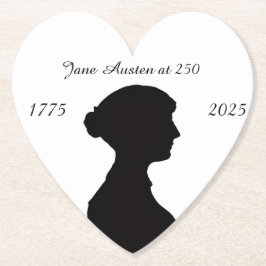 Jane Austen bij 250 Kartonnen Onderzetters