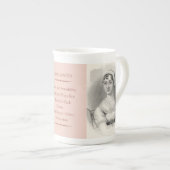 Jane Austen Bone China Porselein Kop (Voorkant rechts)
