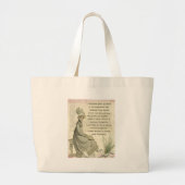 Jane Austen Book Lovers Grote Tote Bag (Voorkant)
