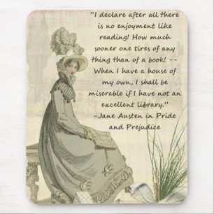 Jane Austen Book Lovers Muismat