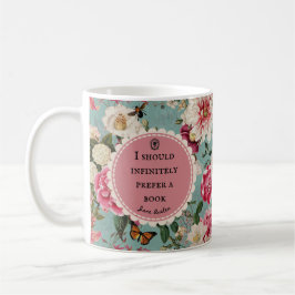 Jane Austen Book Quote Mug Koffiemok