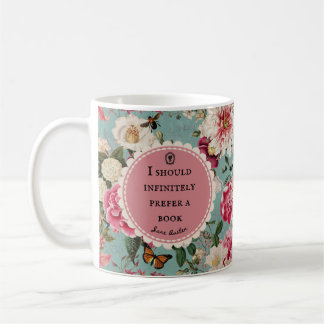 Jane Austen Book Quote Mug Koffiemok