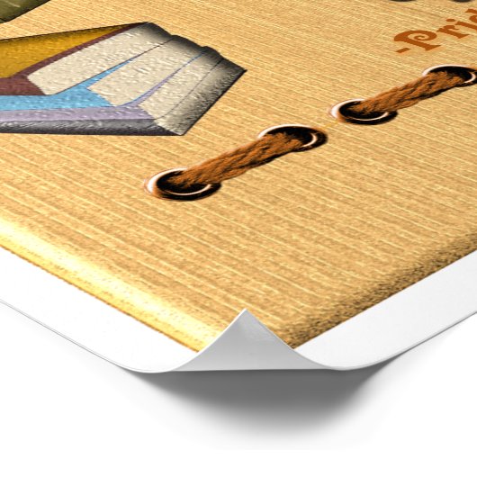 Jane Austen Book quote - Poster (Hoek)