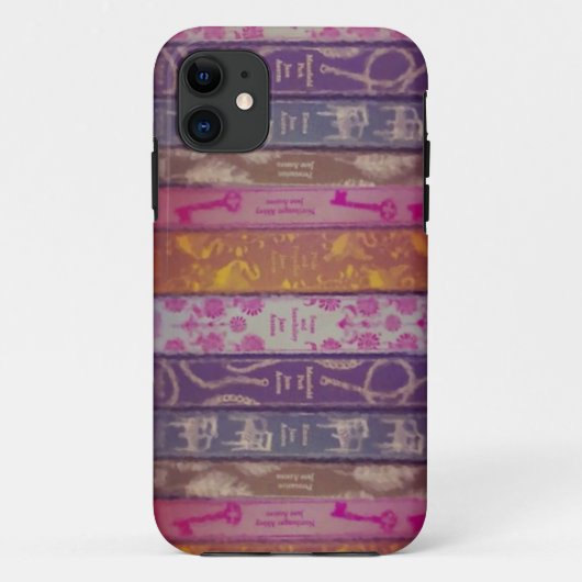 Jane Austen Books iPhone Case (Achterkant)