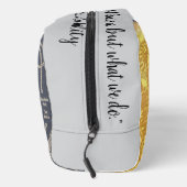 Jane Austen Books + Quote (gray) Toilettasje (Rechts)