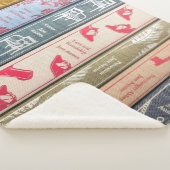 Jane Austen Books Throw Blanket (3/4)