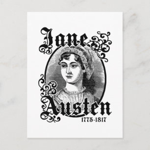 Jane Austen Briefkaart