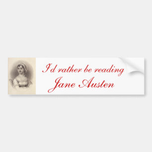 Jane Austen Bumpersticker