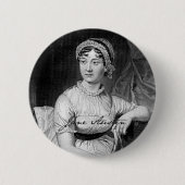 Jane Austen Button (Voorkant)