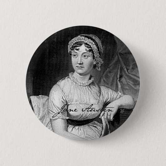 Jane Austen Button (Voorkant)